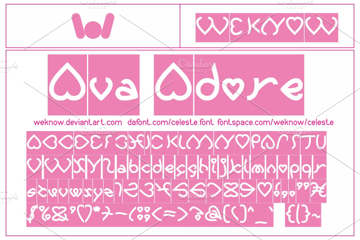 celeste font preview 5