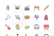 Music and Instrument Icon Set, a Duotone Icon by Prosymbols (Thumbnail 8 of 8)