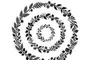 50 Elegant Floral Leaf Spiral Frame, a Decorative Illustration by Amazin_art (Thumbnail 8 of 41)