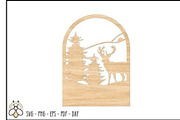 Laser Cut Christmas Cards, an Object Graphic by BeeCraftR (Thumbnail 4 of 13)
