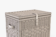Wicker Storage Trunk 05 Walnut Brown, an Object 3D Model by Markelos (Thumbnail 6 of 10)