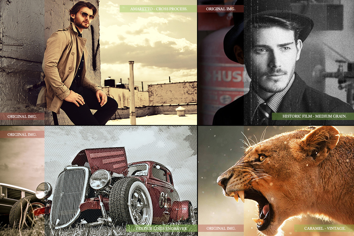 236 Diamond Grade Photoshop Actions, an Action Add-On by Premium Adobe Add-Ons (Photo 2 of 5)