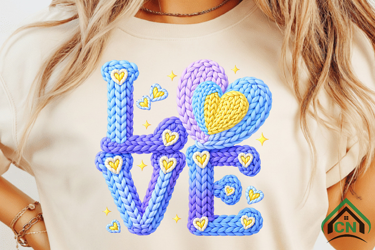 Faux Yarn Crochet Love Valentines, an Illustration by Craft Nest (Photo 5 of 8)