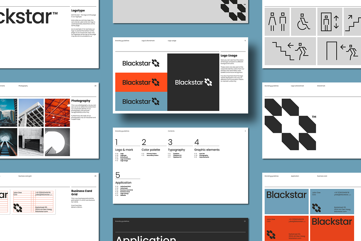 The Branding Guidelines Template, a Presentation Template by Typefool's Shop (Photo 9 of 10)