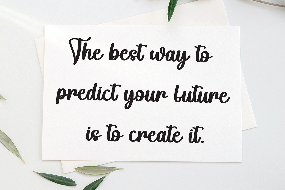 Teacher | Script Font, a Handwritten Font by Scratchones (Photo 4 of 9)