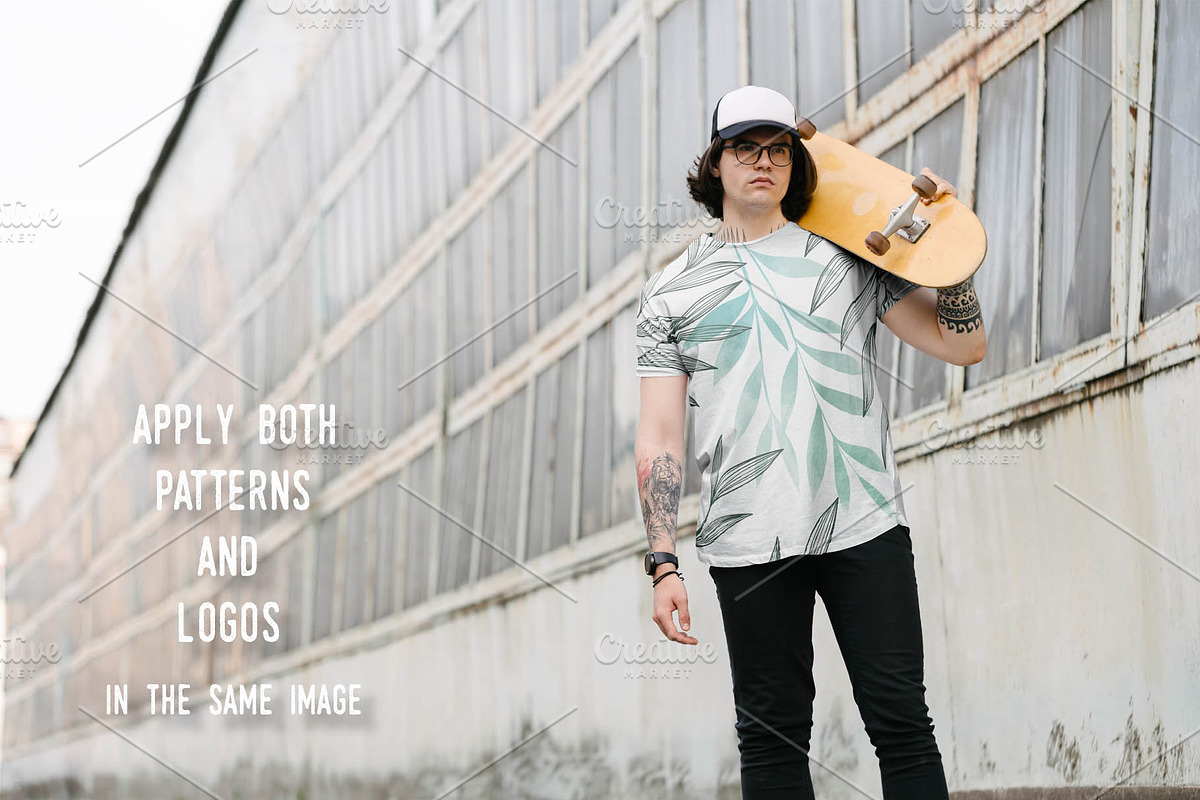 T-Shirt Mockup pack / Urban Edition, a Shirt Mockup by Arfis (Photo 21 of 28)