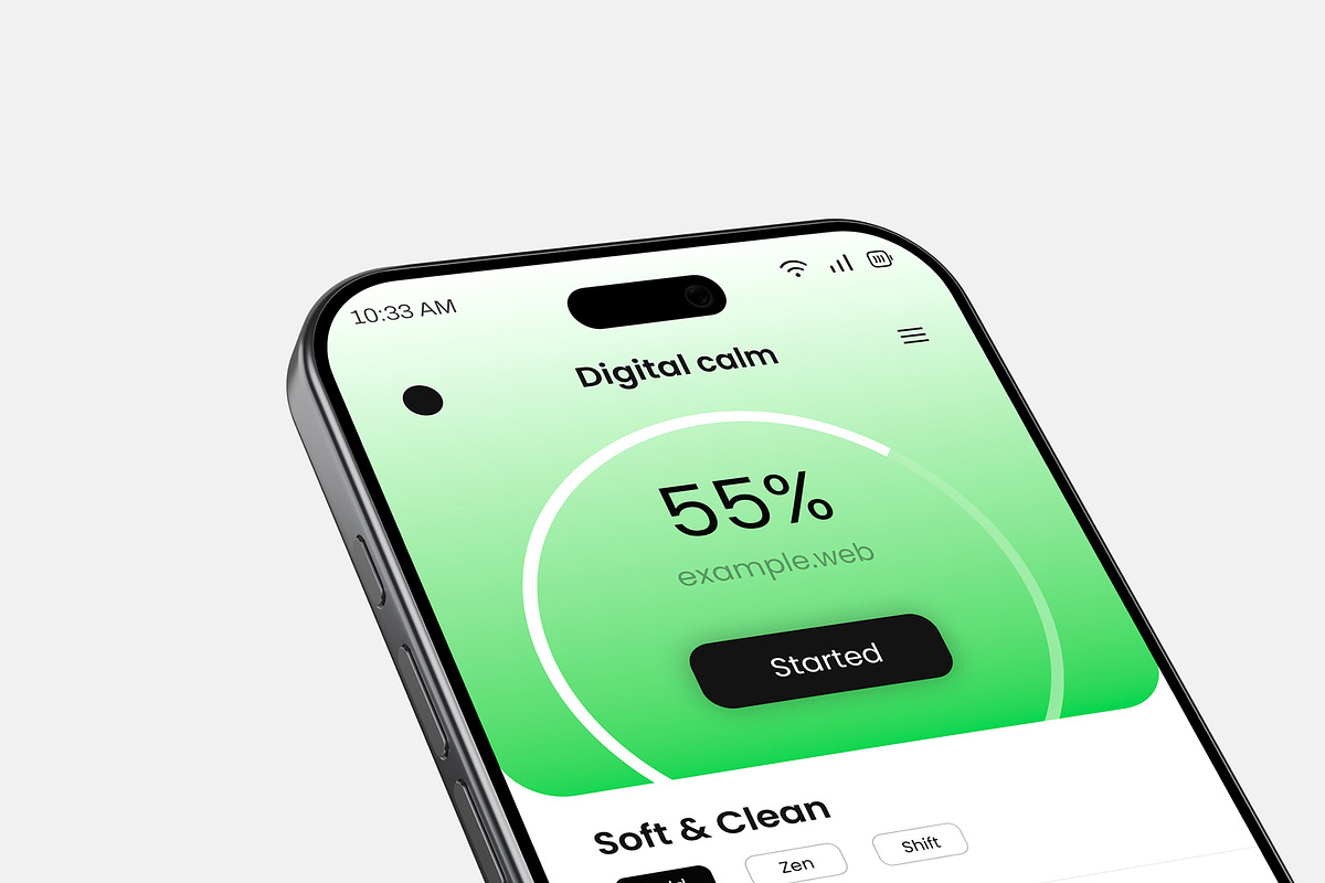 Smartphone Screen Mockup Collection, an iPhone Mockup by graphypix (Photo 13 of 14)