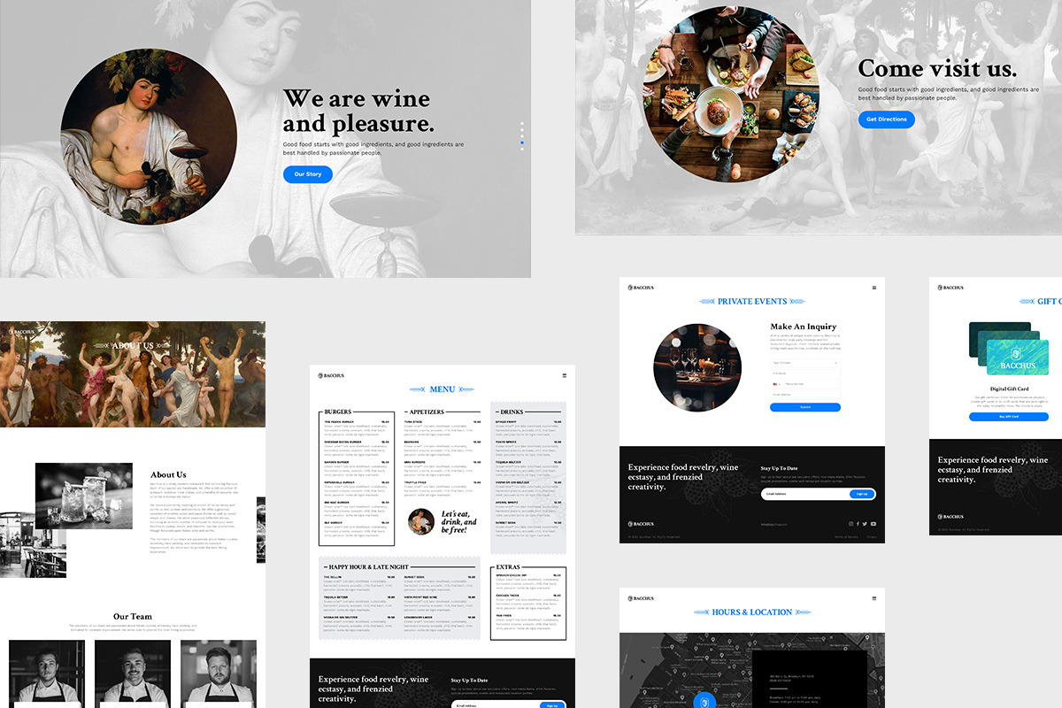 Bacchus UI Kit, an UI Kit Template by Bichin (Photo 4 of 4)