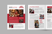 Christmas Newsletter Template, a Stationery Template by Design Zone (Thumbnail 2 of 7)
