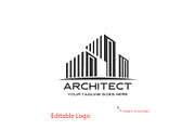 Modern Architecture Logo Template, a Branding & Logo Template by YUDesignStore (Thumbnail 3 of 8)