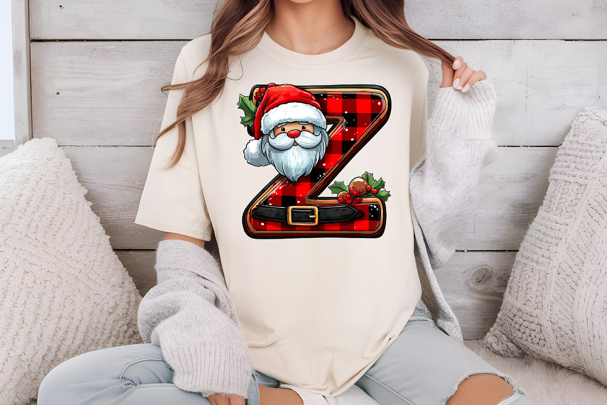 Christmas Alphabet Letters, an Illustration by DreamCafeArt (Photo 6 of 7)