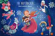 Nutcracker hand painted clipart, a Person Illustration by ArtPavo (Thumbnail 1 of 3)