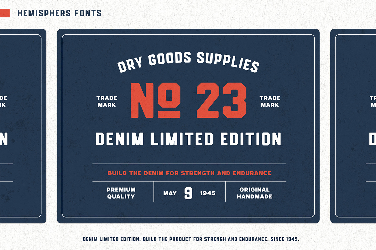 Hemisphers - Font Collection preview 6