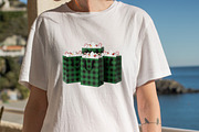 Green Buffalo Plaid Christmas Clipar, an Illustration by SVGArt (Thumbnail 7 of 8)