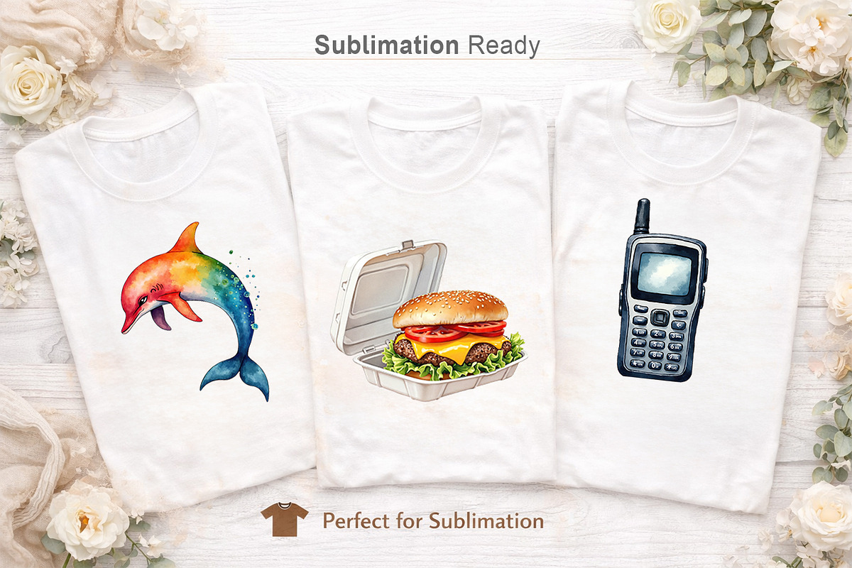 90s Retro Spring Break PNG Bundle, an Illustration by Artnoy (Photo 5 of 8)