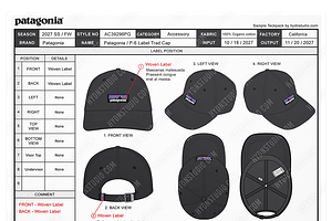 Patagonia P-6 Label Trad Cap Design