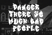 Flamezinna All Caps Flame Display, a Handwritten Font by Maulana Creative (Thumbnail 6 of 7)