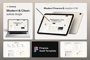 FinProX - Finance SaaS Template, an UI Kit Template by Creative Perspective (Thumbnail 1 of 6)