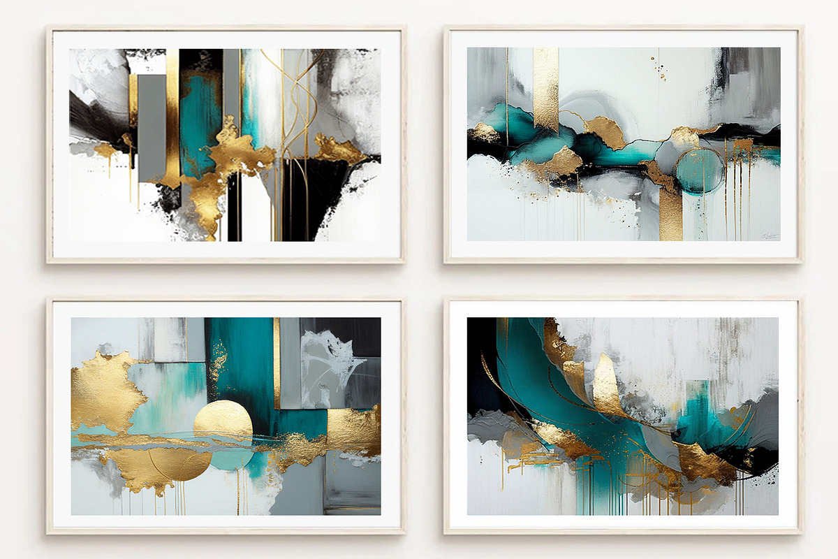 Oil paint abstractions., a Wallpaper Graphic by O m N i  Studio (Photo 6 of 11)