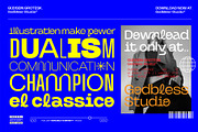 Gudsein Grotesk, a Sans Serif Font by Godbless Studio (Thumbnail 11 of 12)