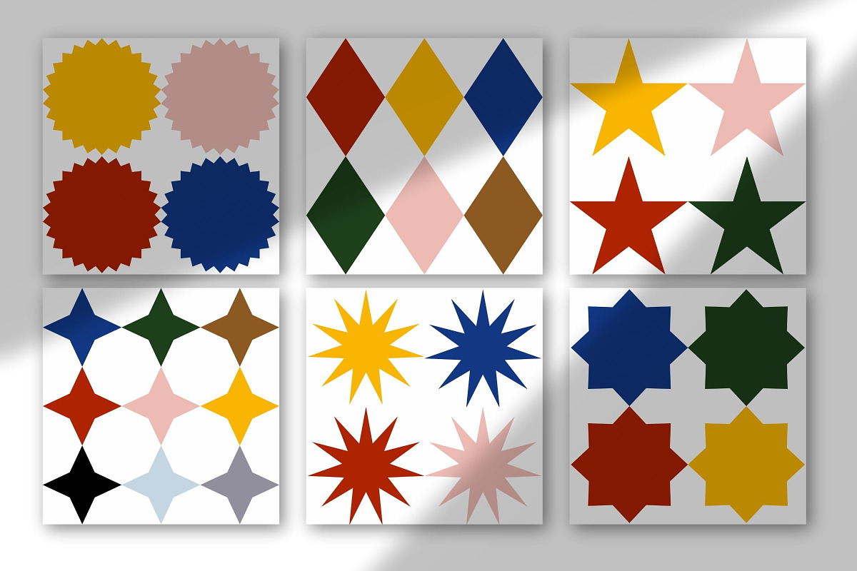 59 Geometric Pattern PNG Bundle, a Pattern Graphic by The Journey Atelier (Photo 6 of 19)