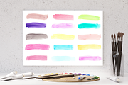 70% OFF watercolor clipart bundle, an Illustration by Pinkinks (Thumbnail 5 of 9)