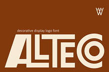 ALLTECO– Modern Retro Display Fonts