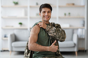 Doctor taking sample for DNA test from soldier in clinic, a Photo by Prostock-Studio (Thumbnail 3 of 4)