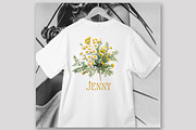 Mimosa Spring Flowers Clipart Daisy, a Decorative Illustration by LeCoqDesign (Thumbnail 4 of 4)