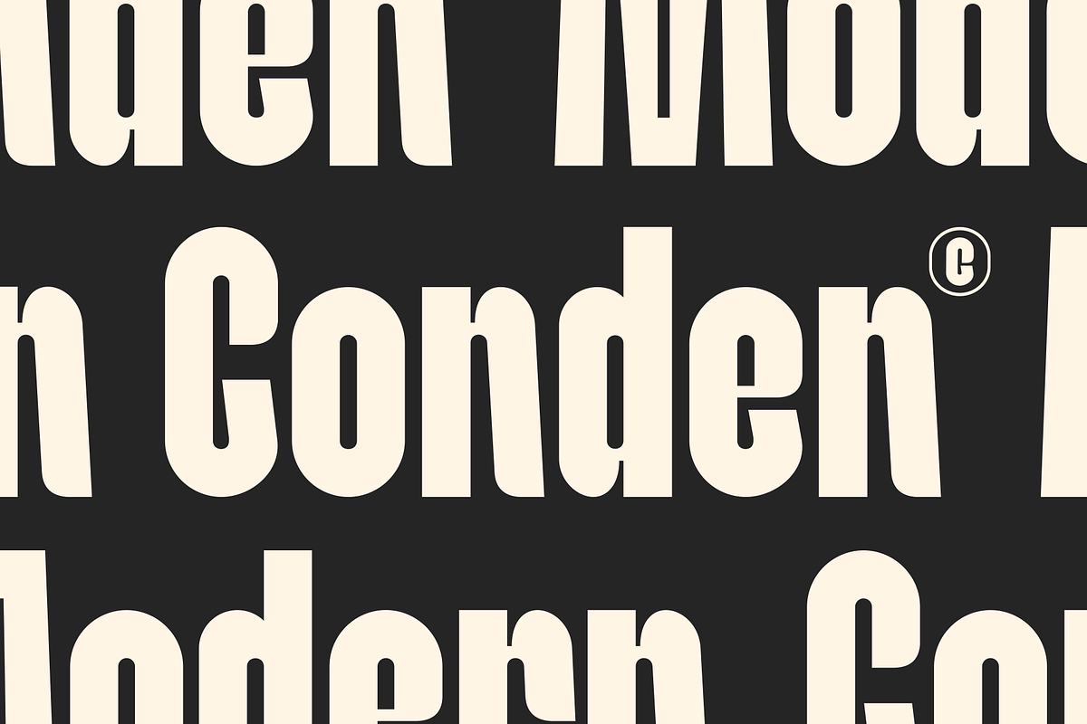 Genant Bodeirna - Modern Condensed, a Sans Serif Font by MaikoHatta (Photo 8 of 10)