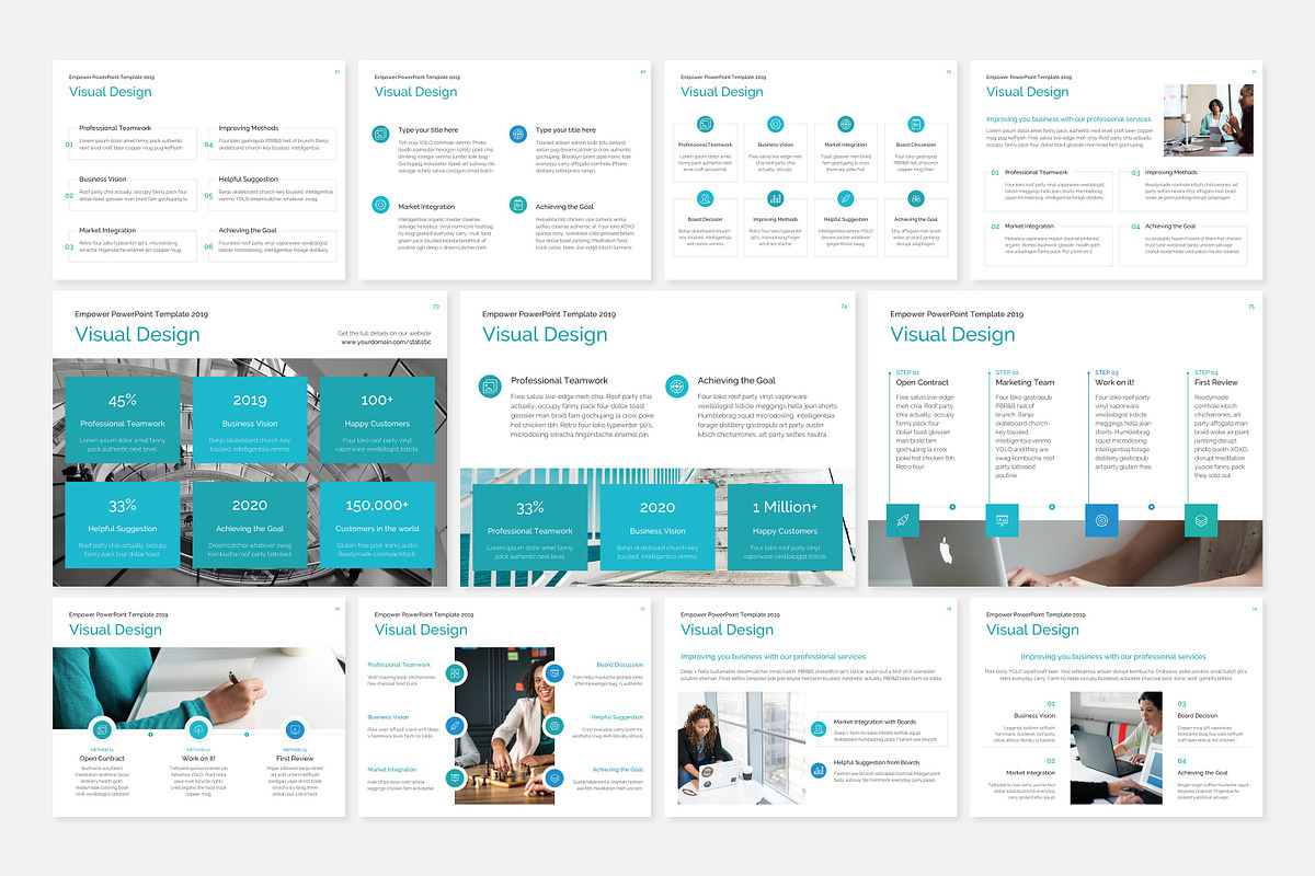 EMPOWER PowerPoint Template, a Presentation Template by Wipavee