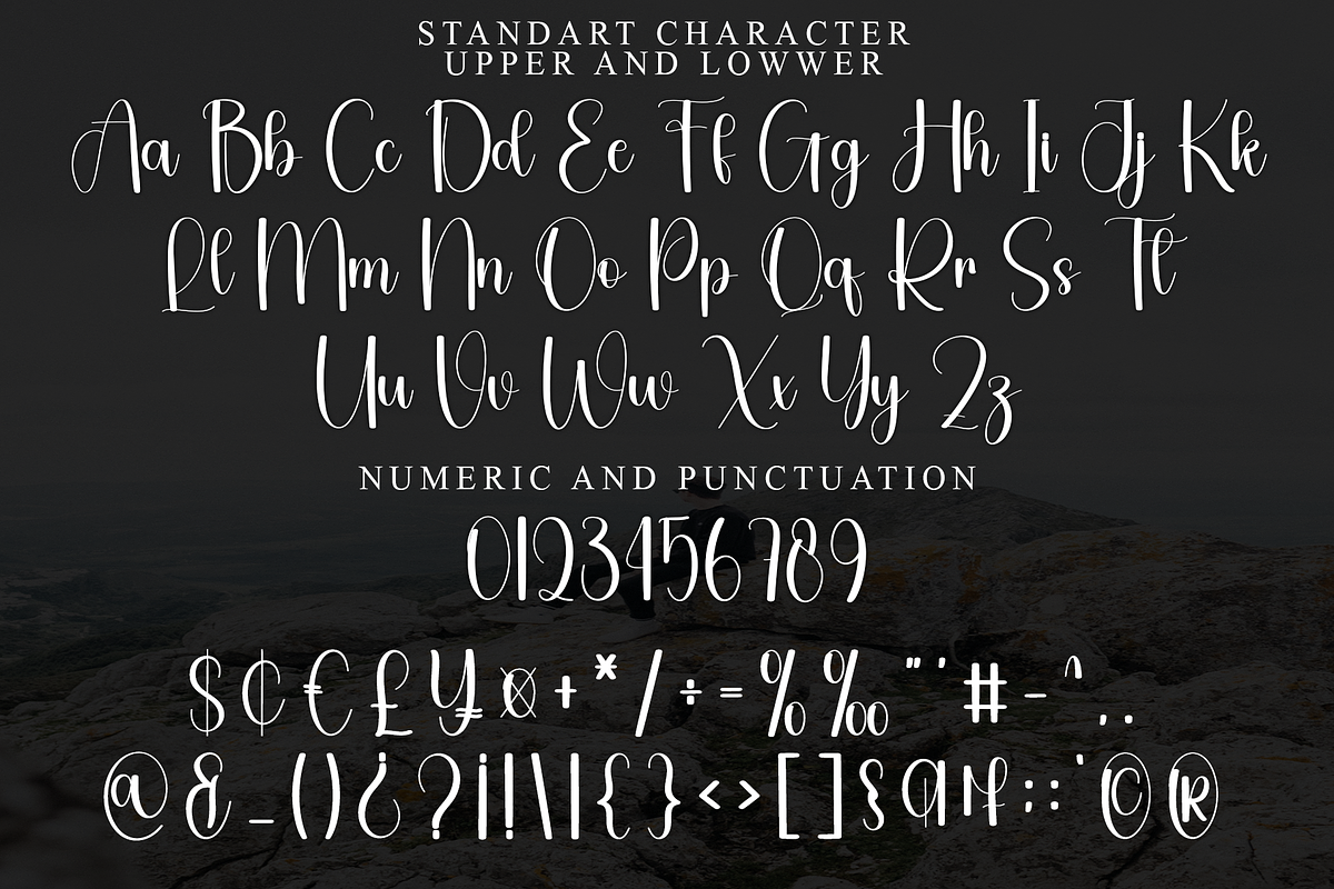 White, a Handwritten Font by FreshTypeINK (Photo 3 of 8)