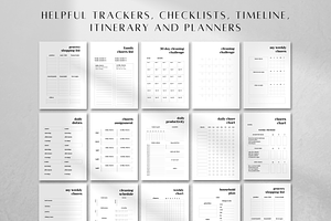 Digital Decluttering Planner