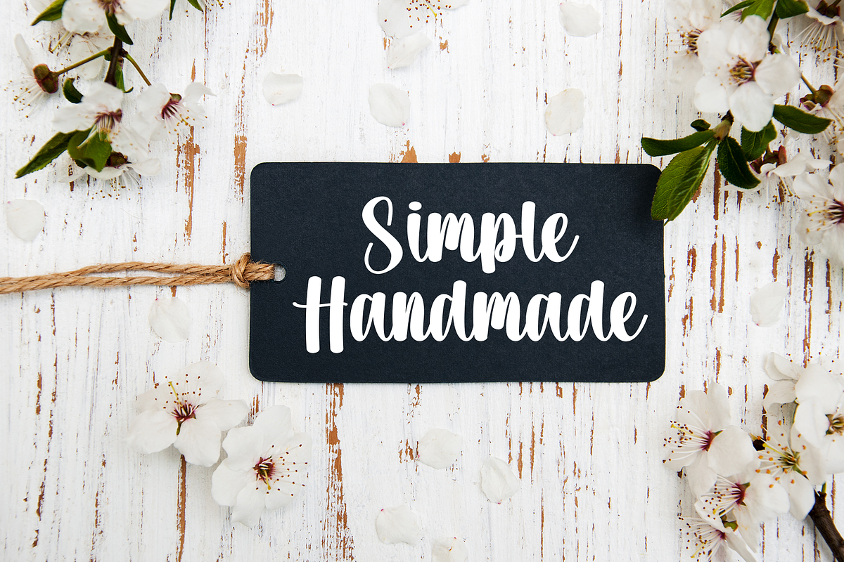 Lettering | Script Font, a Handwritten Font by Scratchones (Photo 5 of 9)