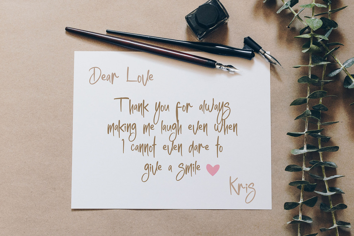 Sketchy Jumps - Handwritten Font, a Script Font by NTC Graphic (Photo 2 of 8)