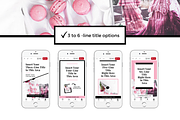 Pinterest Pin Template - Pink, a Social Media Template by ProductiveandFree (Thumbnail 6 of 9)