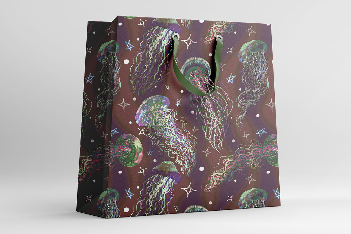 Jellyfish, a Pattern Graphic by Andre_Eva (Photo 5 of 8)