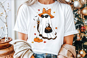 Cute Funny Ghost Pumpkin Halloween P, an Illustration by Sublimation Artist (Thumbnail 5 of 9)