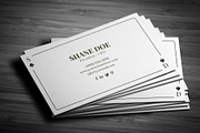 Casino & Poker Style Business Card, a Business Card Template by Saman Osama (Thumbnail 5 of 6)