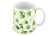 Tea icons in flat style, an Icon by Vector beauty (Thumbnail 4 of 4)