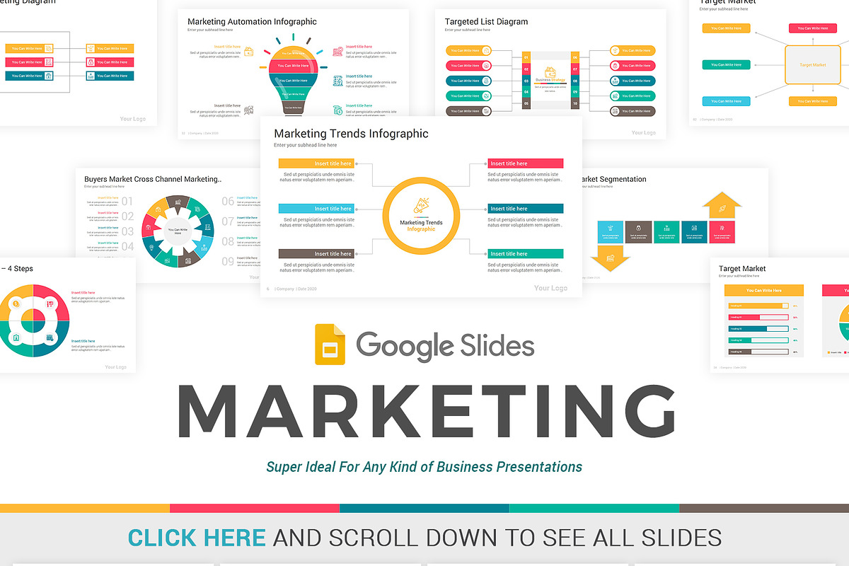 1500 Google Slides Infographics, a Presentation Template by SlideOne (Photo 8 of 20)