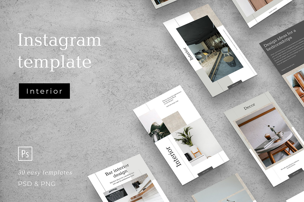 Instagram Bundle 25in1 + Free Update, a Social Media Template by Digital Breath templates (Photo 5 of 27)