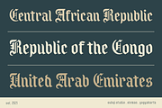 Royal Grande - Black Letter Family, a Blackletter Font by Subqi Std (Thumbnail 7 of 7)