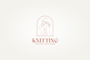 woman hands knitting thread icon, a Branding & Logo Template by Blazybone (Thumbnail 2 of 2)