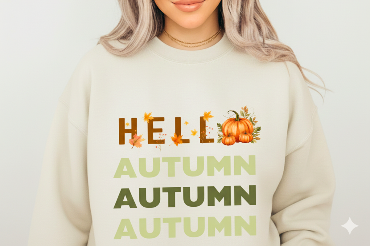 Hello Autumn PNG Design, a Photo by Viberints (Photo 5 of 5)
