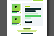 Website And Mobile App UI Wireframe, a Wireframe Template by MightyDesign (Thumbnail 4 of 8)