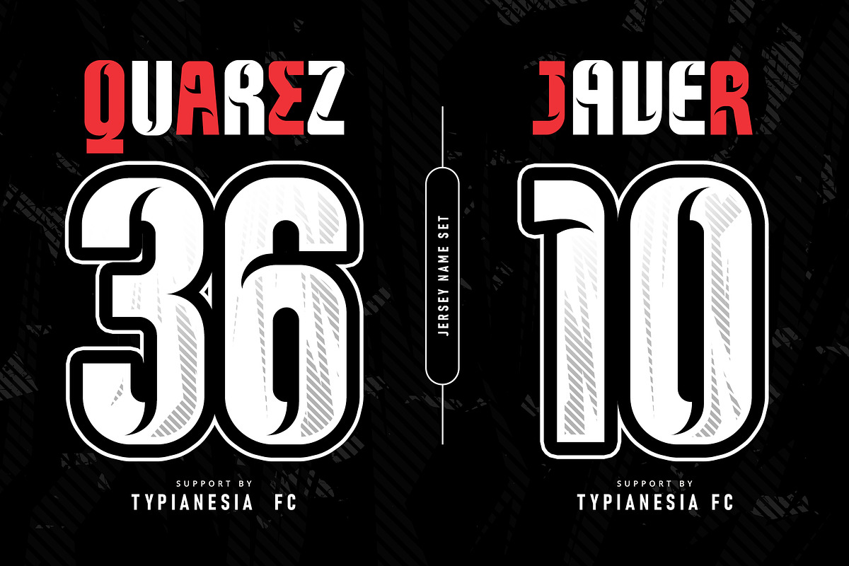 Monswag - Modern Condensed Sport, a Sans Serif Font by Typia Nesia (Photo 6 of 13)