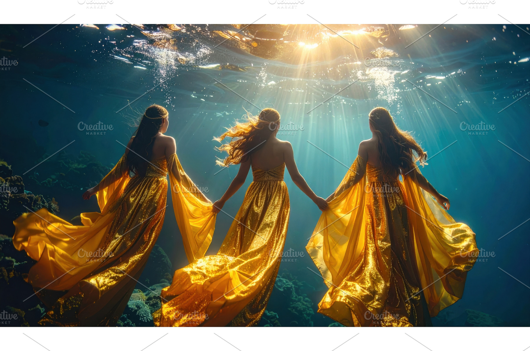 Surreal underwater fantasy with, a Nature Photo by Igor Tichonow