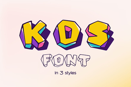 Carle kids font, a Symbol Font by kaer_shop