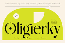 Oligierky Modern Editorial Serif